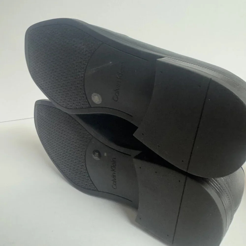 Calvin Klein Mens Malcome Loafer Black Size 10 M